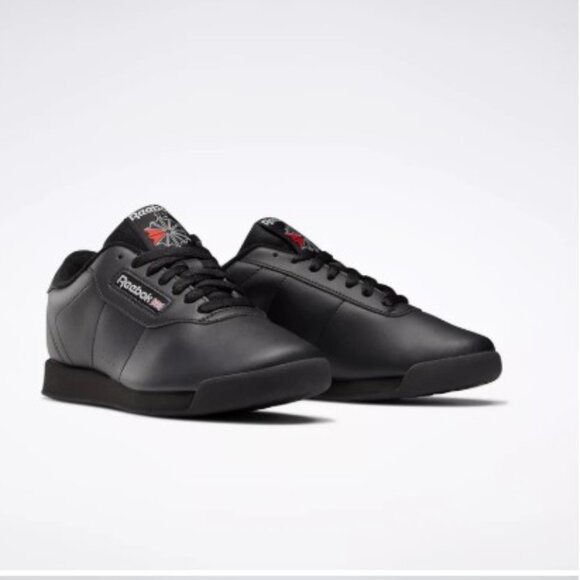Reebok Classics Princess Shoes size 9 Wide Black - Picture 1 of 9